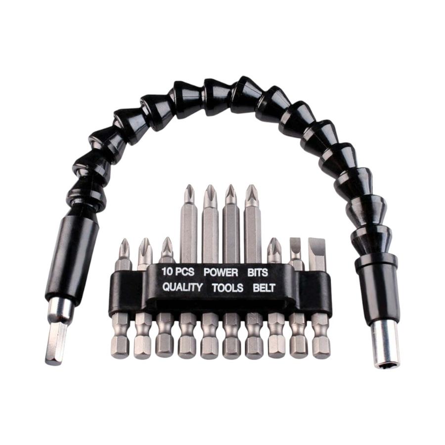 Set 10 Puntas KWB con Eje Flexible