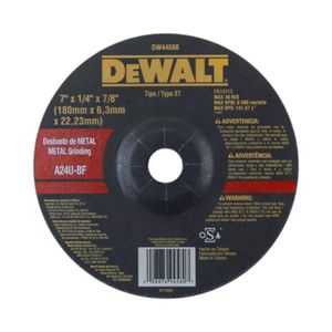 Disco de Desbaste 7" DEWALT Profesional
