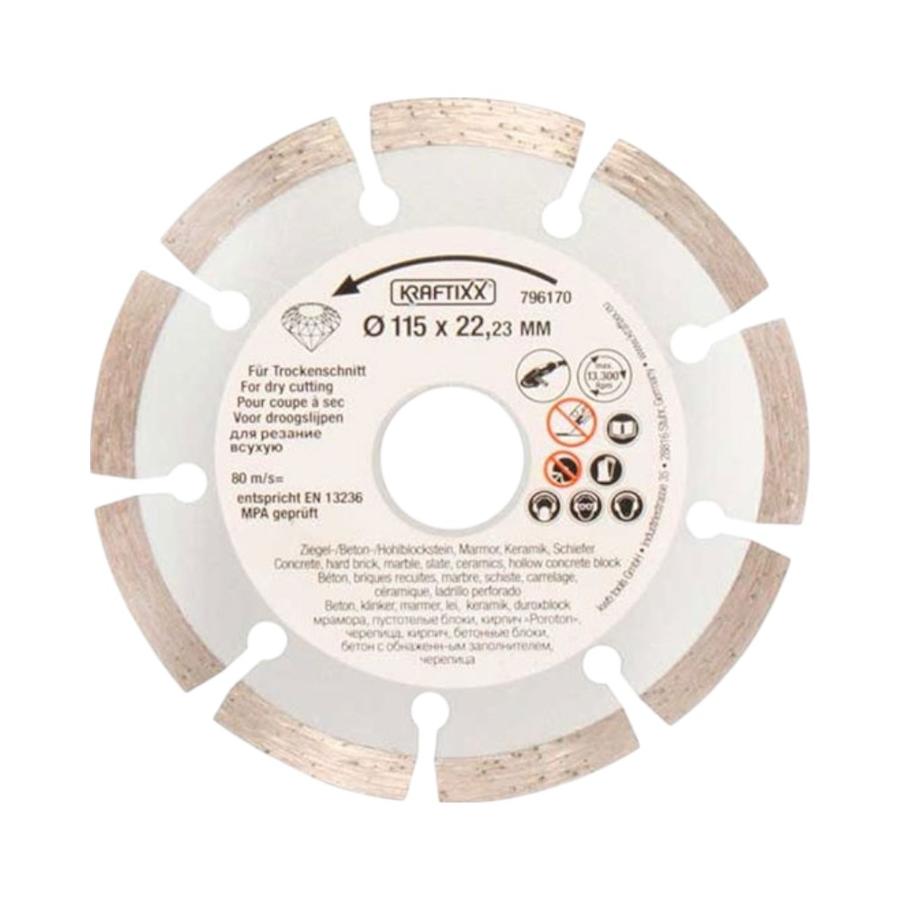 Disco Diamantado Segmentado 115 x 22 mm Universal