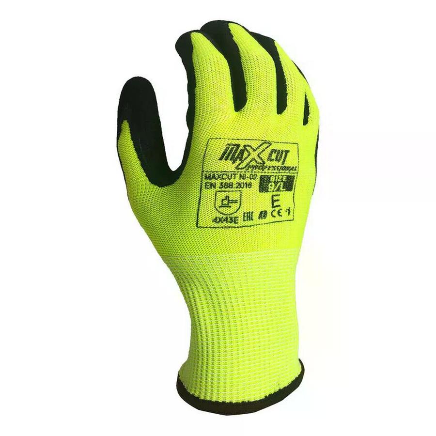 Guante Max-Cut P/NitriloAmarillo