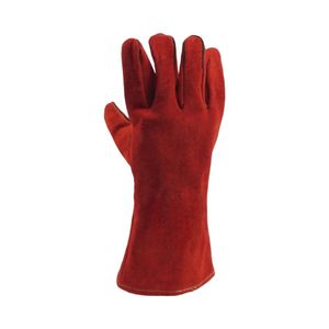 Guante Soldador 14" Rojo