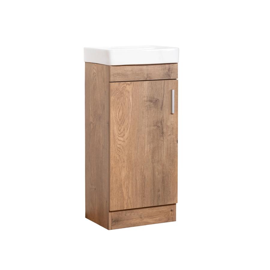 Kit Mueble Claire + Cubierta 40X89,5Cm Rústico