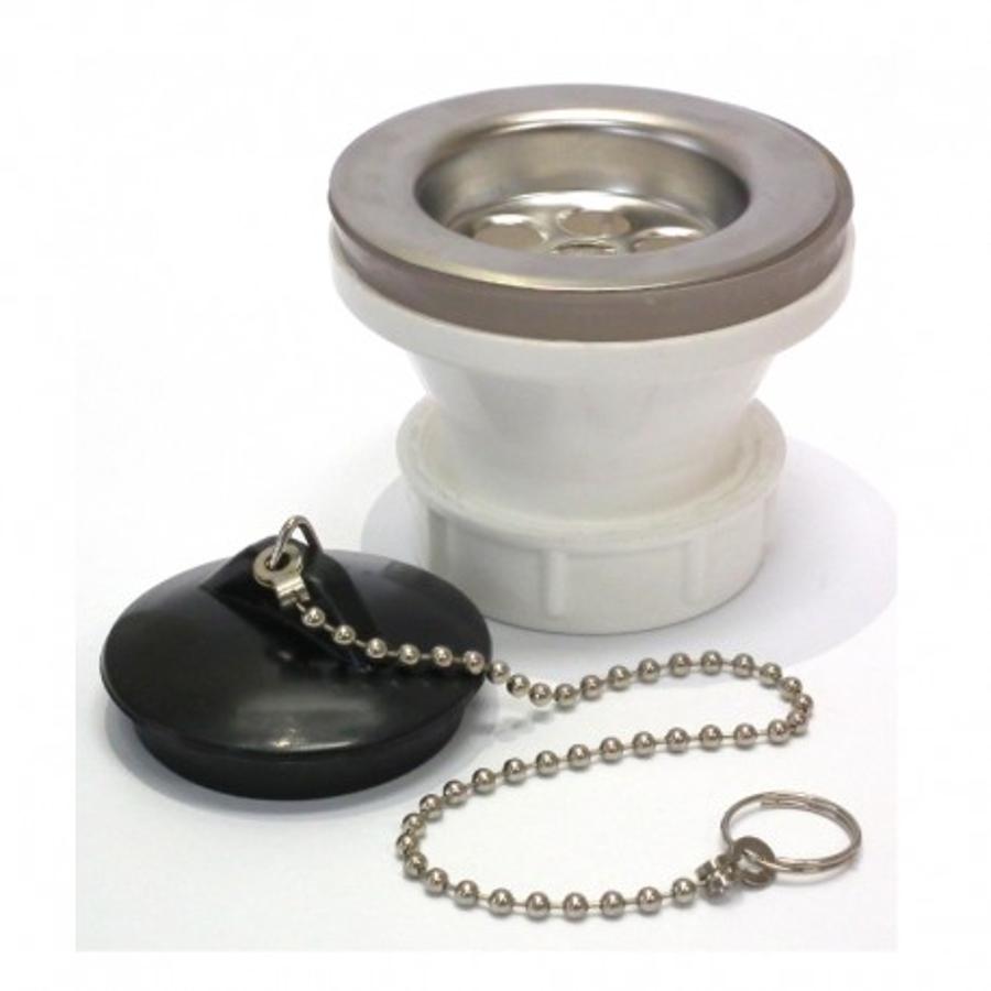 Desagüe 1 1/2"" Con Tapón Y Cadena