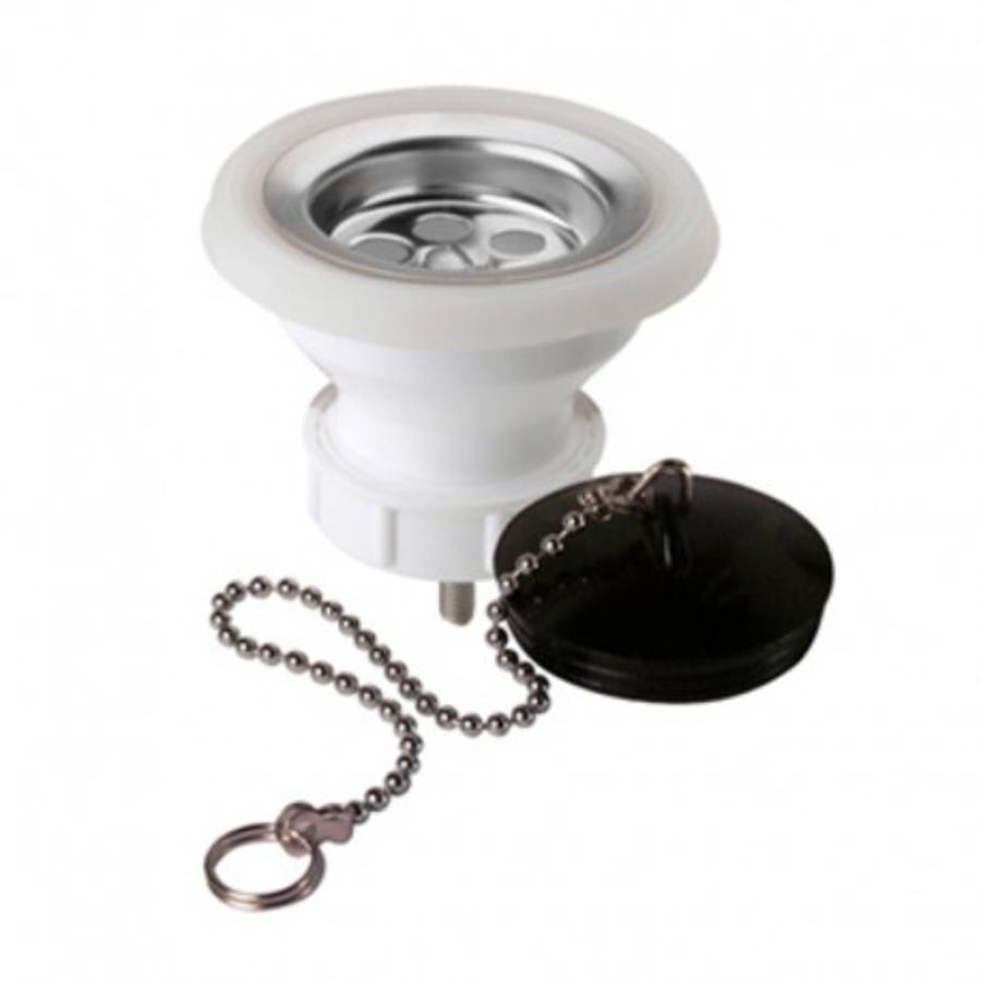 Desague Lavatorio 1,1/4"" Con Tapon Y Cadena (