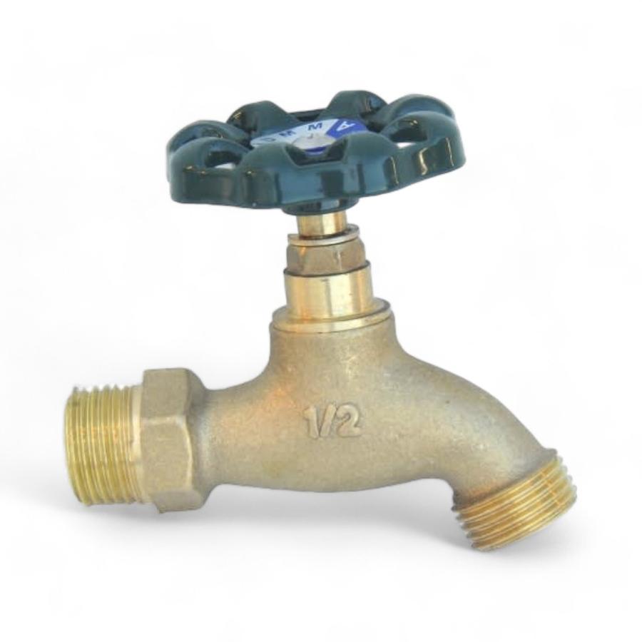 Llave Para Jardin Taumm 1/2"" He-He Verde Oscuro