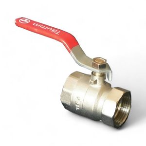 Válvula Bola Otra Taumm 3/4" 17 Mm Rojo