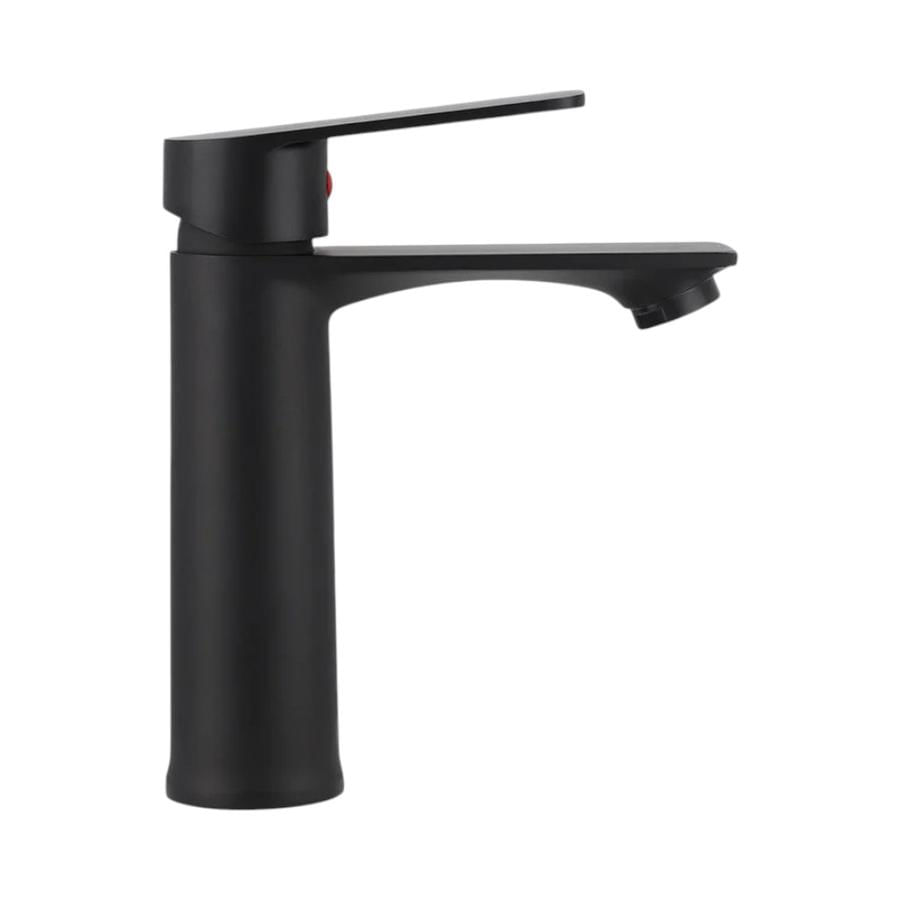 Lavamanos Baño Monomando Queens Stretto Negro