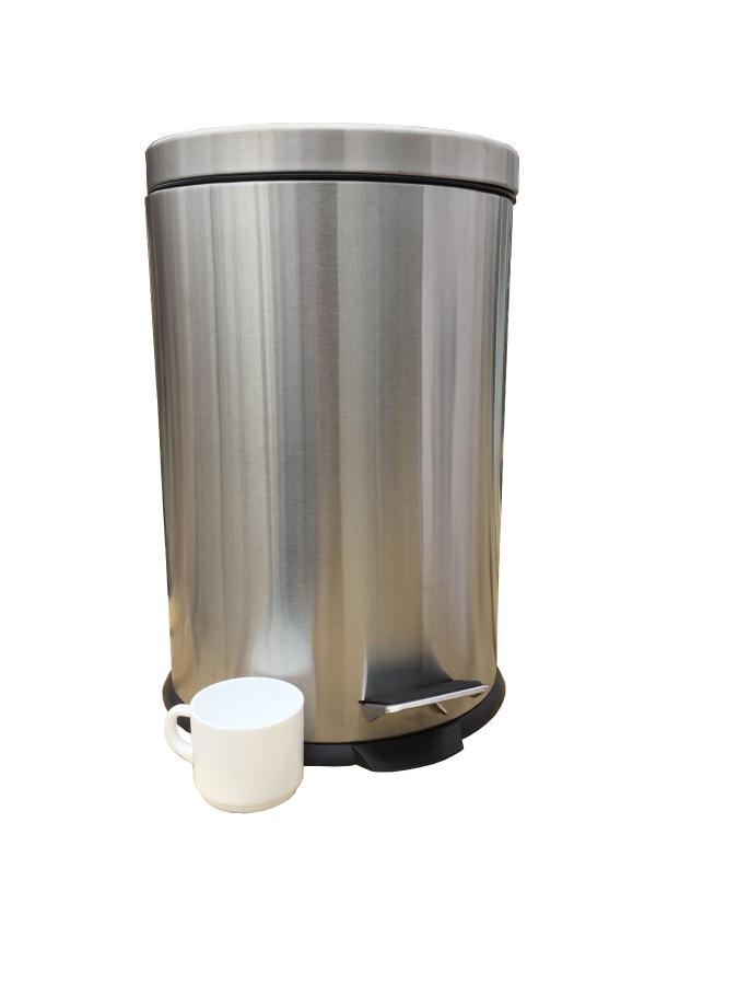 Basurero Acero Inoxidable 12 Litros