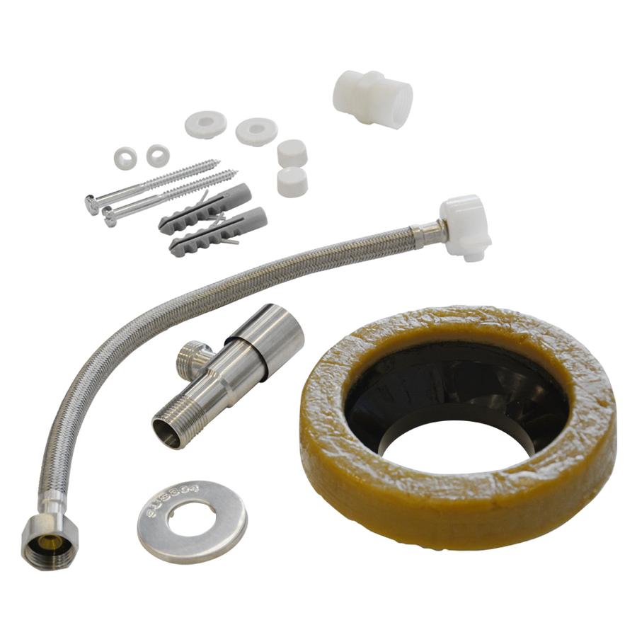 Kit Instalación WC Stretto Acero Inoxidable