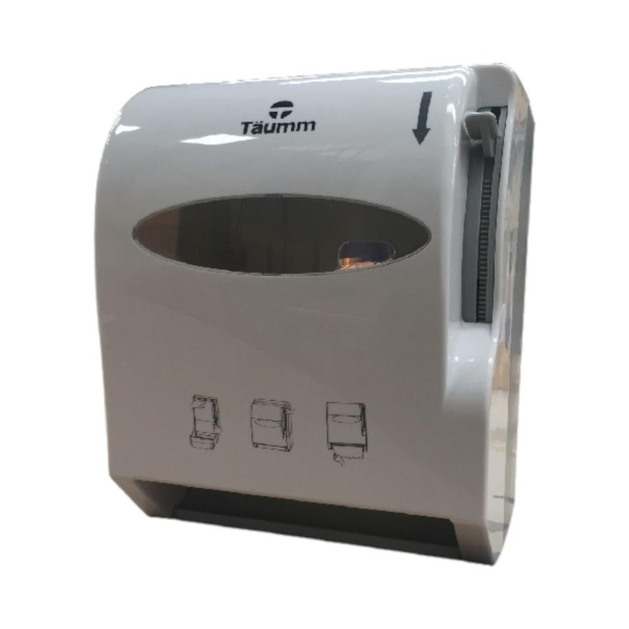 Dispensador De Papel Con Palanca 21 Cm Gris Claro