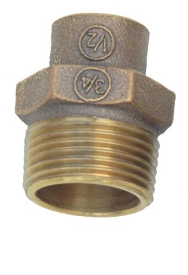 Terminal So-he 1/2"" X 3/4""