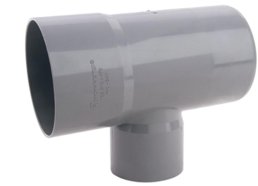 Tee Sanitario Gris 110 X 75 Mm