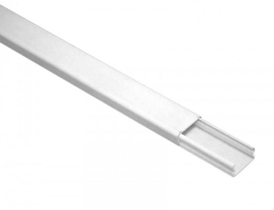Canaleta Eléctrica Estándar PVC 20x10x2000 mm