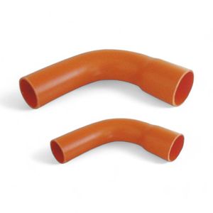 Curva Pvc Conduit 20 mm Hoffens Naranjo