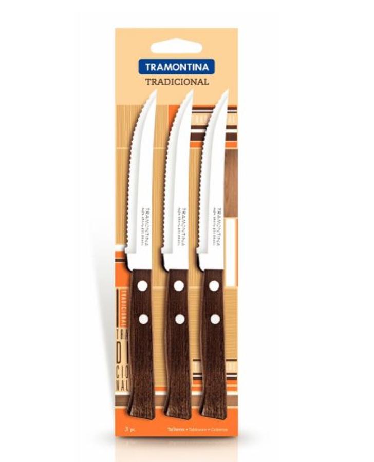 Cuchillo Sierra 5"" 3 Piezas