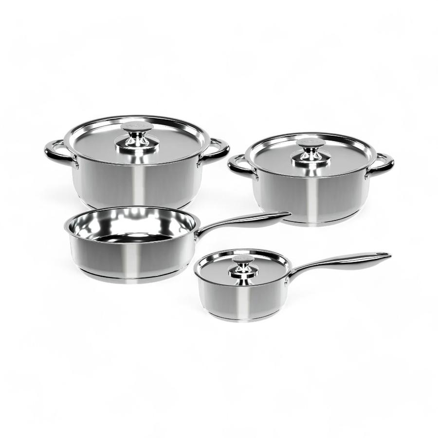 Batería De Cocina Wens 450-7SS 7 Piezas Acero Inoxidable