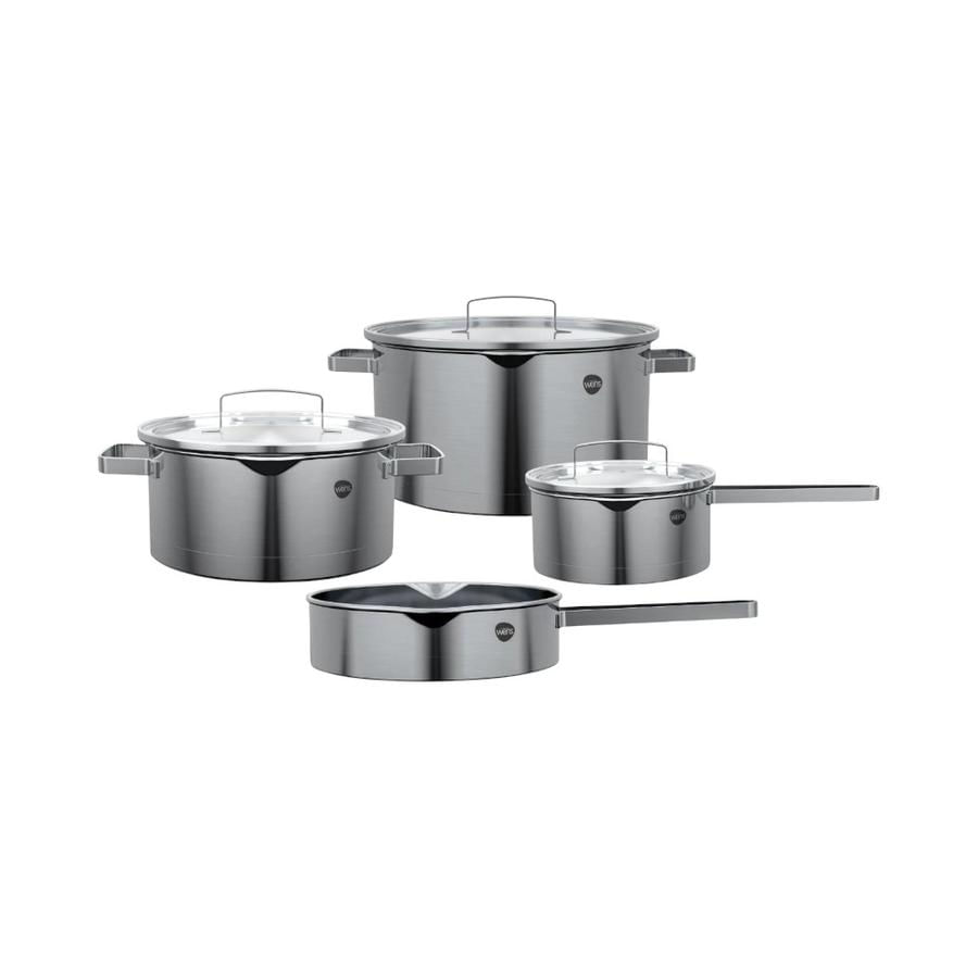 Batería Cocina 7 Piezas Acero Inoxidable Wens 550-7SS