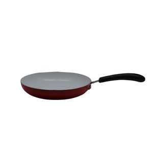 Sartén 28 Cm Rojo Cerámico Blanco
