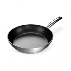 Sartén Wens Hard Anonized 24 Cm Antiadherente Negro