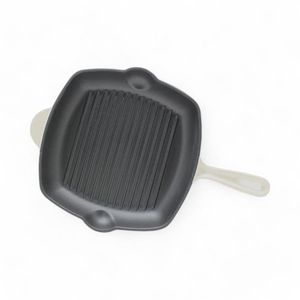 Sartén Grill Iron Cast 28 Cm Blanco