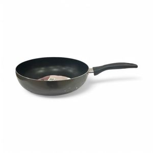 Wok Antiadherente de 28 cm con Mango Ergonómico Negro