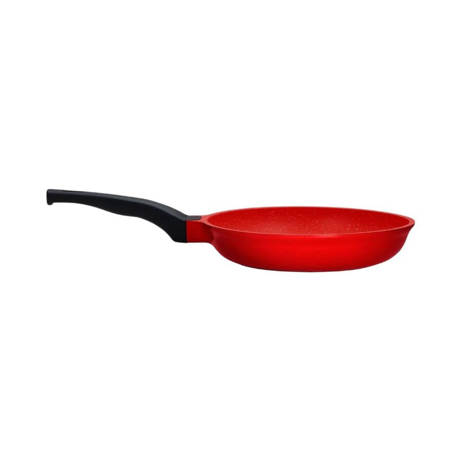 Sartén Aluminio Fundido Bohlier 24 Cm Rojo