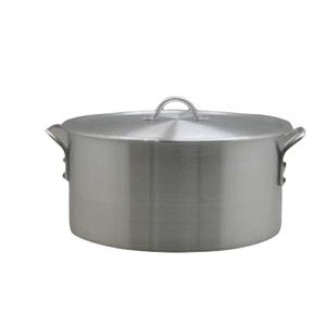 Cacerola Hotel Aluminio 45cm 35lt Silver