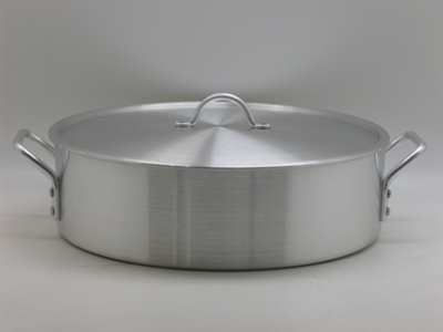 Arrocera Condor Hotel Aluminio 40 Cm 13,5 Lts Silver