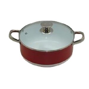 Cacerola Aluminio/cerámico 30cm 7,9lt Rojo