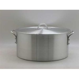 Cacerola Condor Alta Aluminio 34cm 15lt Silver