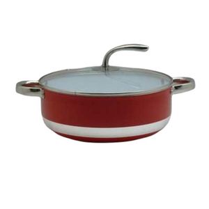 Cacerola Aluminio/cerámico 28cm 5,8 Lt Rojo