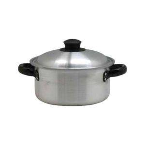 Cacerola Condor Aluminio con Asa 22 cm 3,8 lt Plateado