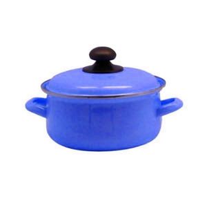 Olla Cacerola Enlozada Condor 22 Cm Azul