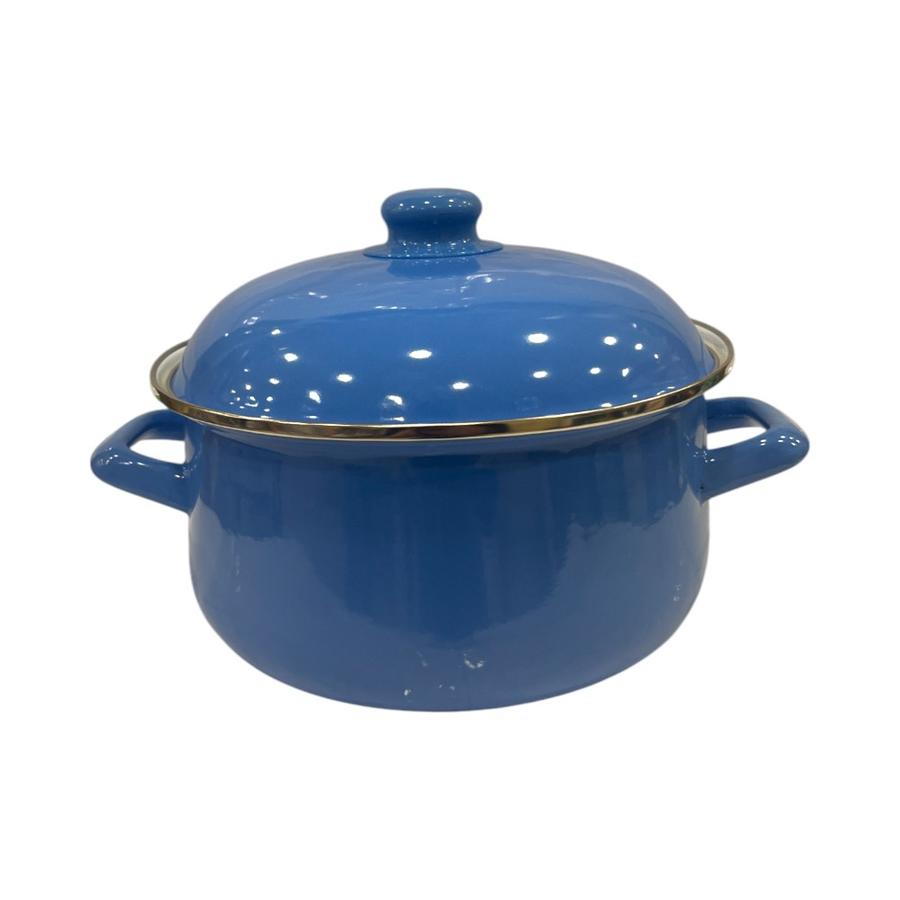 Cacerola Enlozada Azul de 24 cm 4 Litros Condor