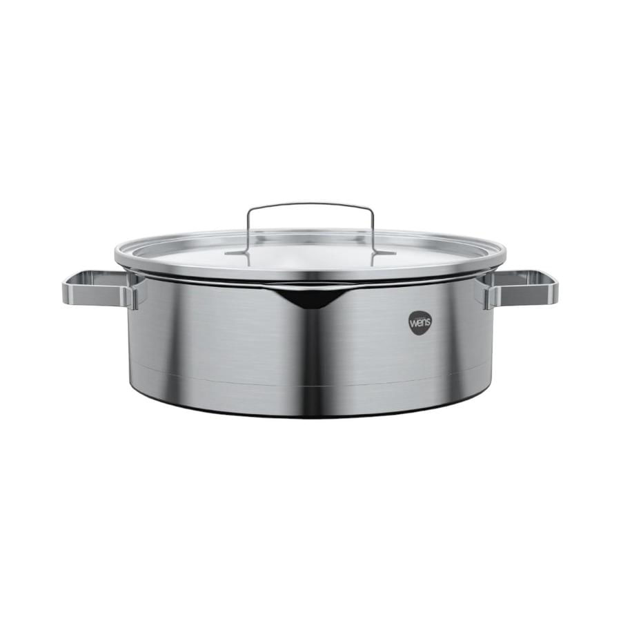 Cacerola Baja Wens Acero Inoxidable 24 cm 3,4 Lts.