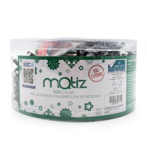 Juego 200 Luces Navidad LED Matiz LEDK-44-200L Multicolor