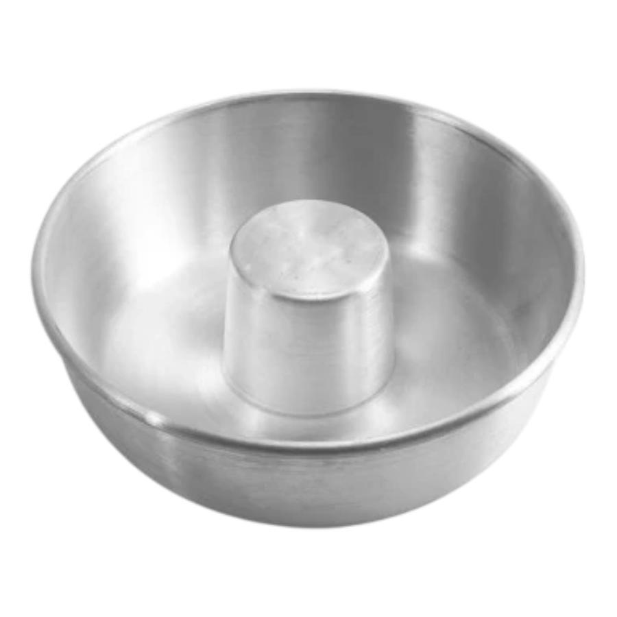 Molde Flanera 20 Cm Aluminio Yevenes Gris