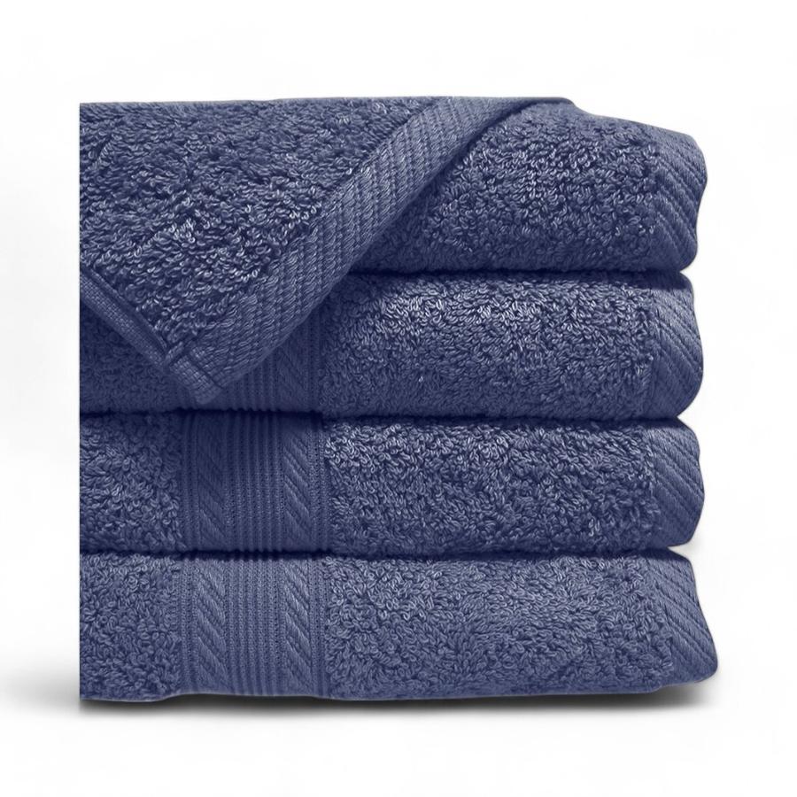 Toalla De Mano Chiteco Lourdes 45x90 Cm Azul Piedra