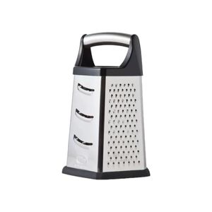 Rallador Acero Inoxidable 5 Caras Ilko Plateado