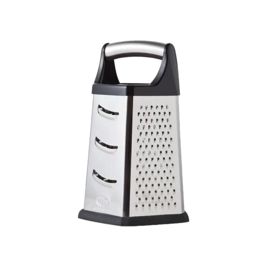 Rallador Acero Inoxidable 5 Caras Ilko Plateado