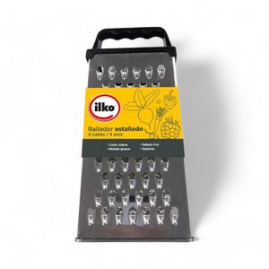 Rallador Cocina Ilko 4 Caras Estañado Clásica