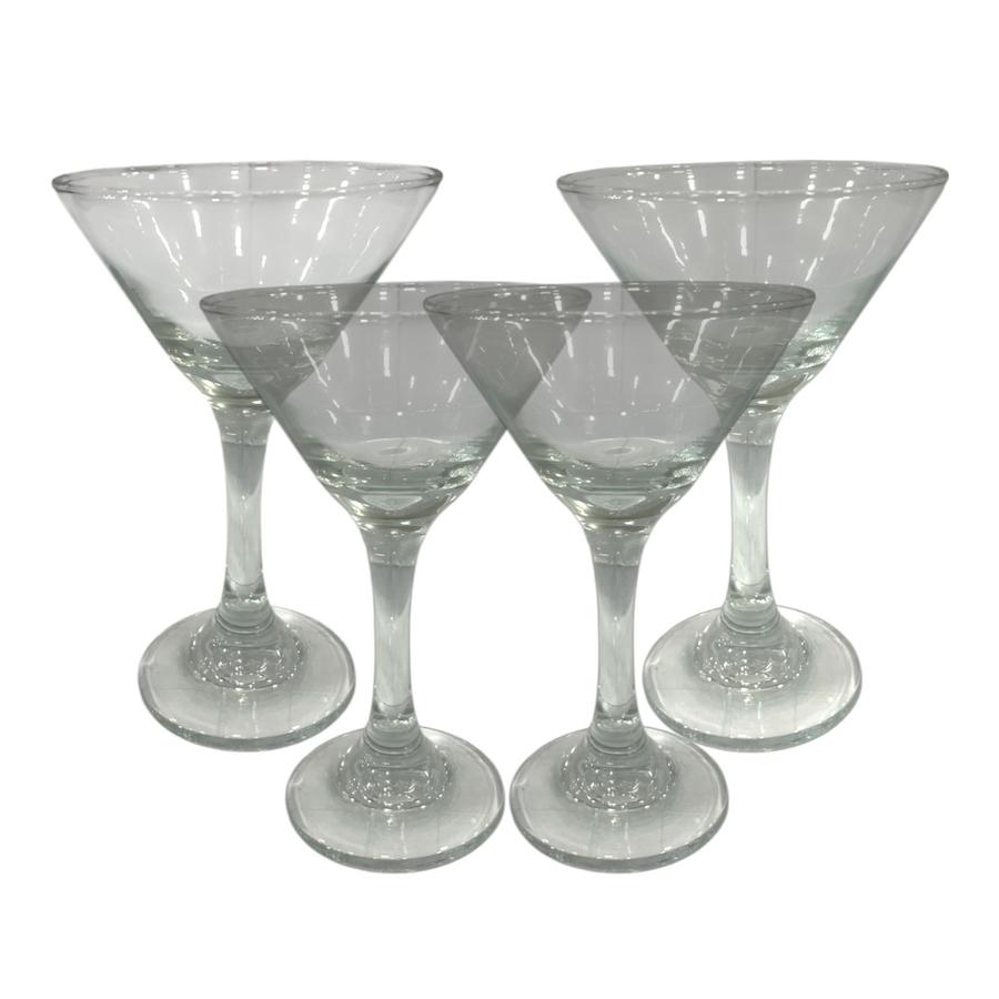 Set 4 Copas Martini 274 CC Vidrio Transparente