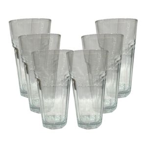 Set 6 Vasos Vitta Atlanta XL 485 Ml Vidrio Transparente