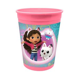 Vaso La Casa de Gabby 320 ml Rosado
