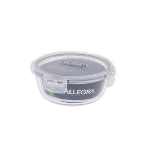 Contenedor Hermético Vidrio Redondo 720 Ml