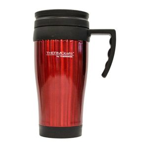 Mug De Café Acero 420Ml Rojo