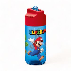 Botella Ecozen Luigi Super Mario 420 Ml Azul