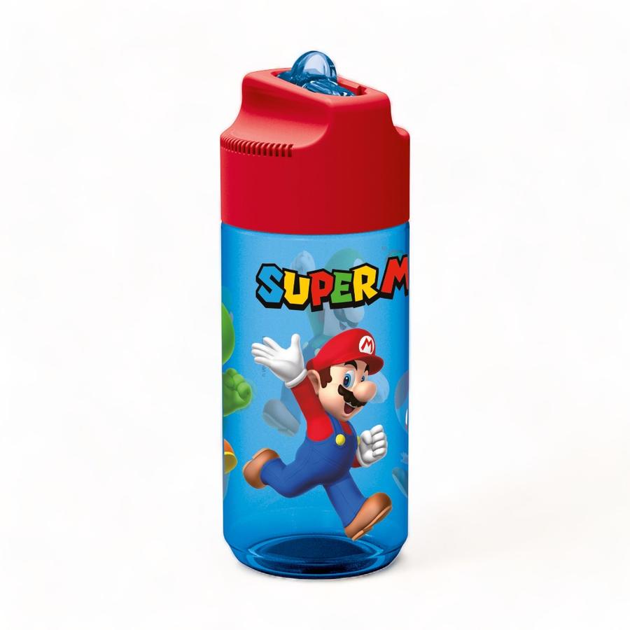 Botella Ecozen Luigi Super Mario 420 Ml Azul