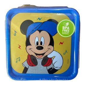 Hermetico Cuadrado Disney 500Ml 1 Pza Multicolor