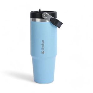 Botella Térmica Insulada 900 Ml Lhotse Travel Mug Azul